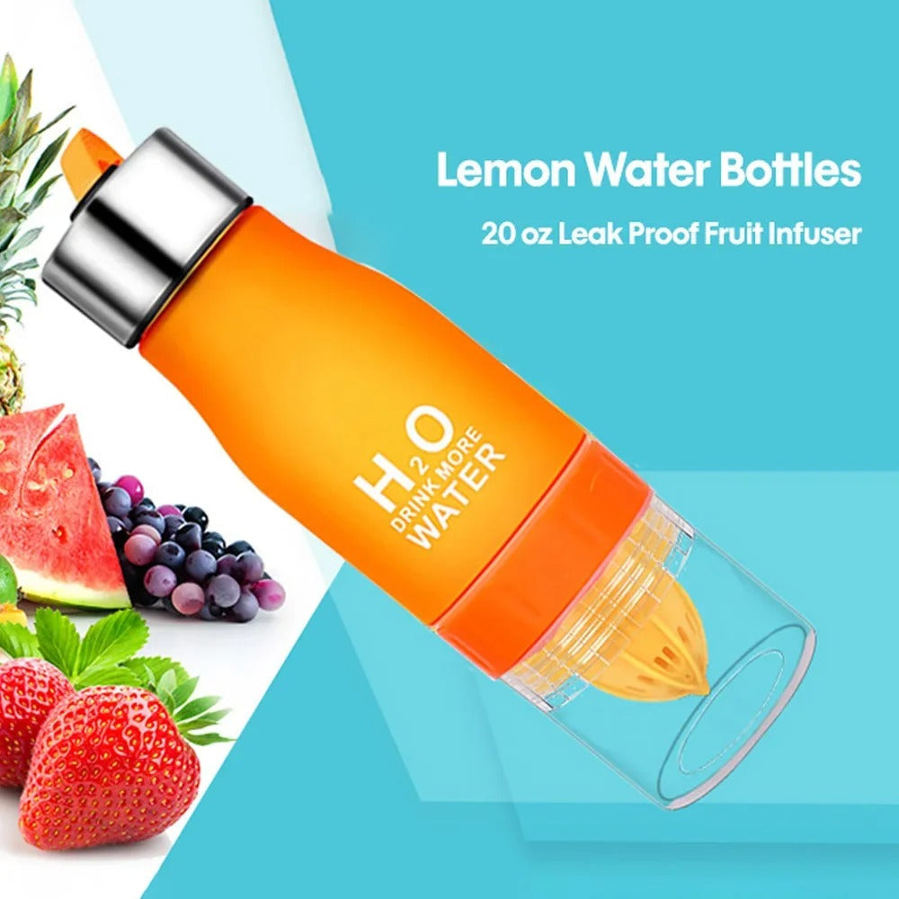 Eco-Friendly Fruit Infuser Sports Water Bottle