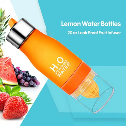 Eco-Friendly Fruit Infuser Sports Water Bottle