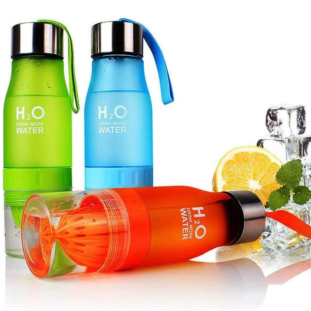 Eco-Friendly Fruit Infuser Sports Water Bottle