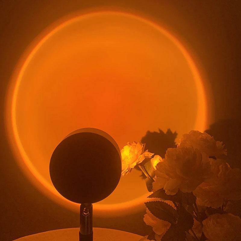 The Mellow Sunset Lamp, The Sun Never Sets Projection Sunset Atmosphere Light