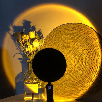 The Mellow Sunset Lamp, The Sun Never Sets Projection Sunset Atmosphere Light