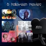 Halloween Christmas Holographic Projection, Halloween Christmas Projection Lamp With 12 Images