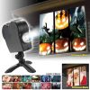 Halloween Christmas Holographic Projection, Halloween Christmas Projection Lamp With 12 Images