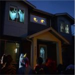 Halloween Christmas Holographic Projection, Halloween Christmas Projection Lamp With 12 Images