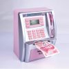 Upgraded Talking ATM Piggy Bank for Kids Adults, Toy Money Bank for Real Money with Voice Prompt, Electronic Money Safe Coin Box