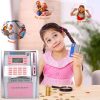 Upgraded Talking ATM Piggy Bank for Kids Adults, Toy Money Bank for Real Money with Voice Prompt, Electronic Money Safe Coin Box