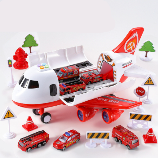 Extra Large Airplane Vehicle Play Sets Police, Construction Or Fireman Toys