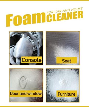 Multi Purpose Foam Cleaner, For Car Interior Deep Cleaning