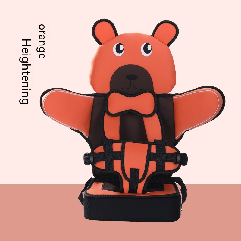 Portable Children'S Car Seat - Adjustable Stroller 6 Months To 12 Years Old Breathable Chairs