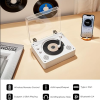 Retro CD Player, CD Player Portable with Bluetooth, Vintage Desktop CD Player with Speakers