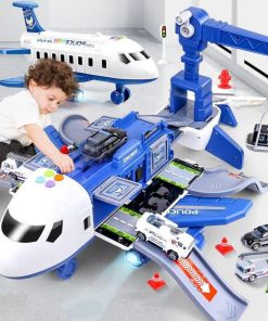 Extra Large Airplane Vehicle Play Sets | Police, Construction Or Fireman Toys