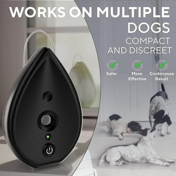 3 Level Bark Box Anti Bark Device And 75 Feet Neighbor Dog Silencer, Long-Range Ultrasonic Anti-Barking Device Stopper