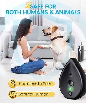 3 Level Bark Box Anti Bark Device And 75 Feet Neighbor Dog Silencer, Long-Range Ultrasonic Anti-Barking Device Stopper