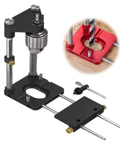 Freely Adjustable Drilling Locator – Woodworking Drilling Template Guide Tool Home