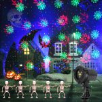 Halloween Outdoor Projection Light, Halloween Holographic Projector Light