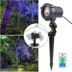 Halloween Outdoor Projection Light, Halloween Holographic Projector Light