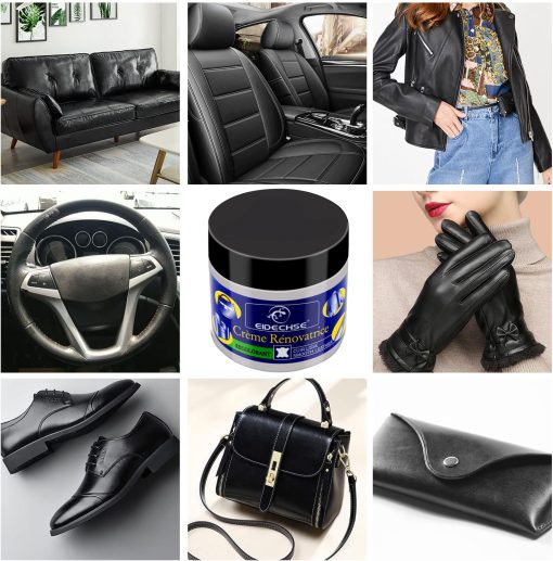 Leather Restoration Repairing Cream For Car Recoloring Kit