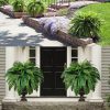 Uv Resistant Lifelike Artificial Boston Fern For Outdoors