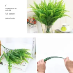 Uv Resistant Lifelike Artificial Boston Fern For Outdoors