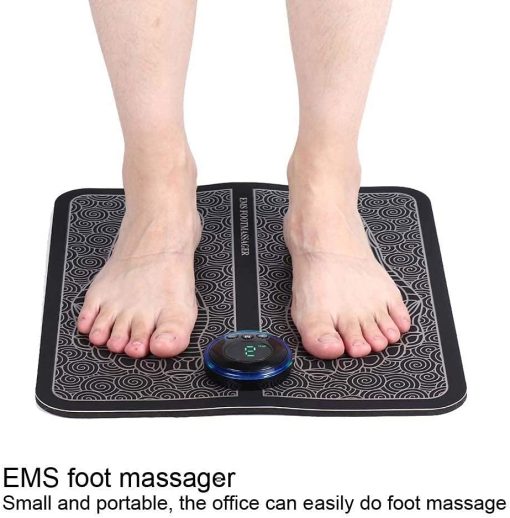 EMS Foot Massagers, EMS Electric Foot Massager, Foot Massage for Blood Circulation, Intelligent Foot Massager